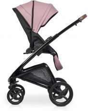 Дитячий візочок 2 в 1 Riko XD Black Edition 03 Energy Pink